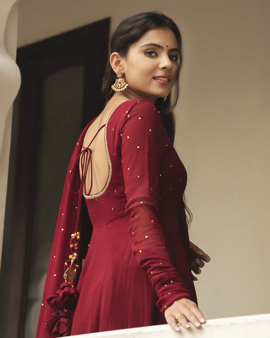 Most Attractive Party Wear Designer Anarkali Gown