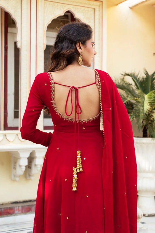 Most Trending Beautiful Party Wear Anarkali Suit