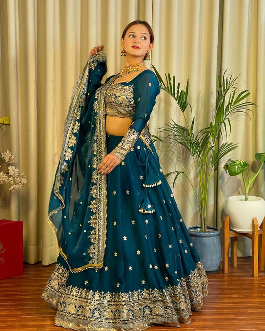 Buy Beautiful Wedding Special Party Wear Lehenga Choli